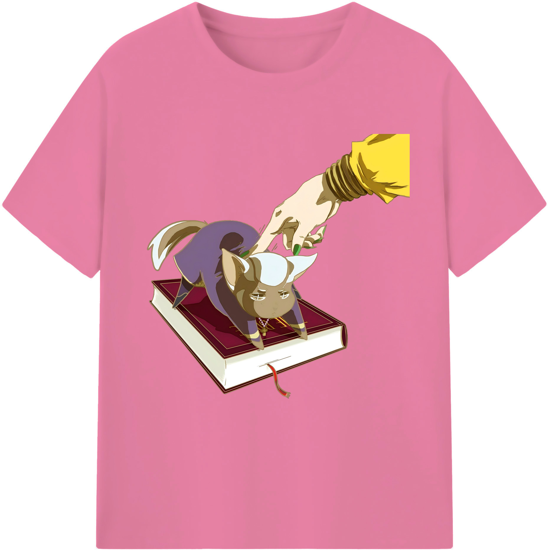 （画像用） ジョジョの奇妙な冒険 JoJo's Bizarre Adventure 綿100％半袖Tシャツ（フロントプリント）